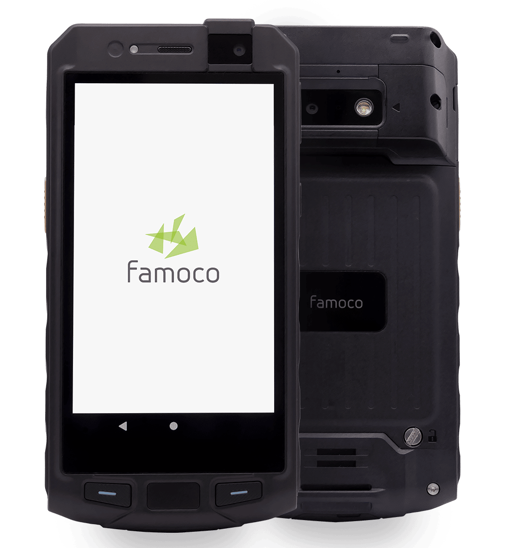 FX200 : Large Screen Handheld Android-based Device | Famoco | ENG